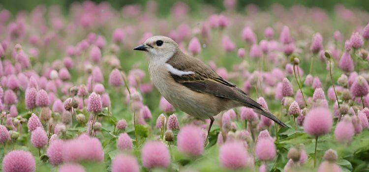 Do birds eat clover seeds?