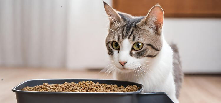How Far Away Should Cat's Food Be from the Litter Box?