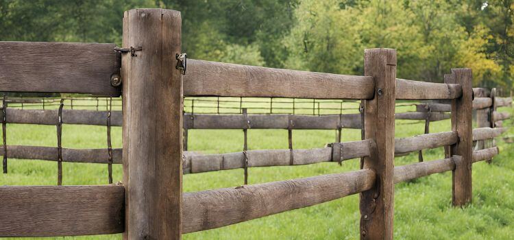 How to build a horse fence cheap?